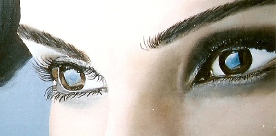 Closeup of Portrait of Elizabeth